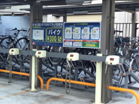 大阪市北区本庄西 バイク駐車場
